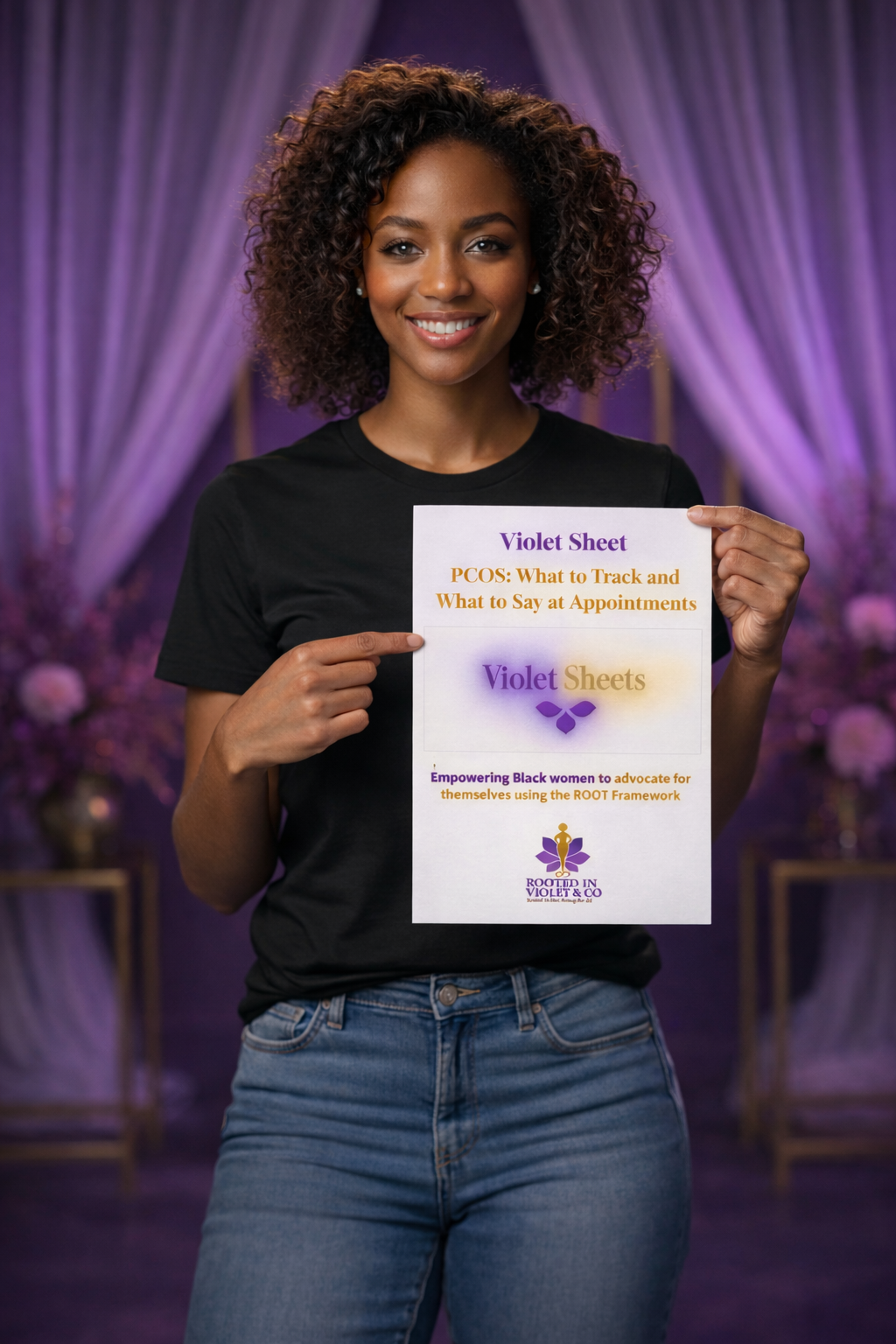 PCOS Violet Sheet: What to Track and What to Say at Appointments — Rooted in Violet & Co.