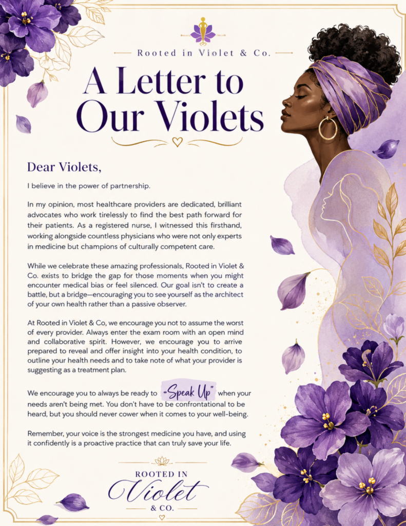Rooted in Violet & Co Self Advocacy