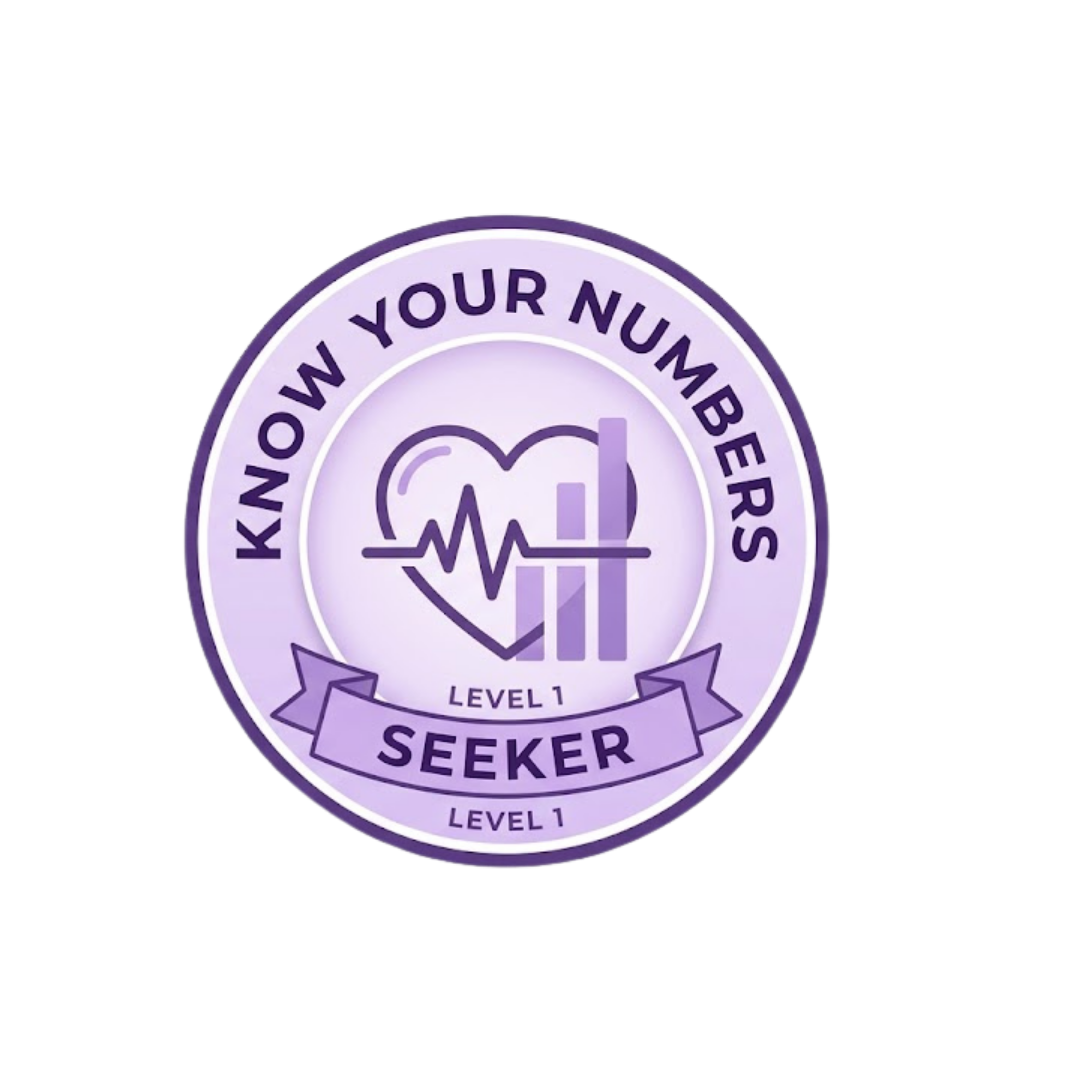 Know Your Numbers Know Your Power Completion Badge